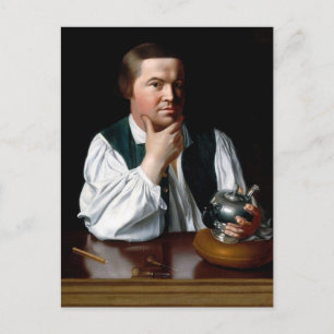 Porträtt i Paul Revere Vykort