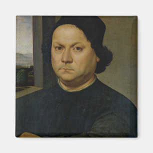 Porträtt i Perugino, c.1504 (tempera on wood) Magnet