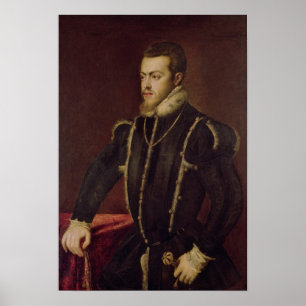 Porträtt i Philip II av Spanien 2 Poster