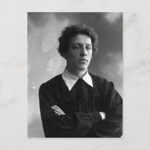 Porträtt i poeten Alexander Blok Vykort