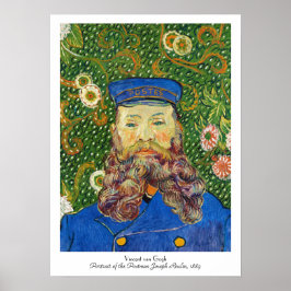 Porträtt i Postman Joseph Rouli Van gogh vinc Poster