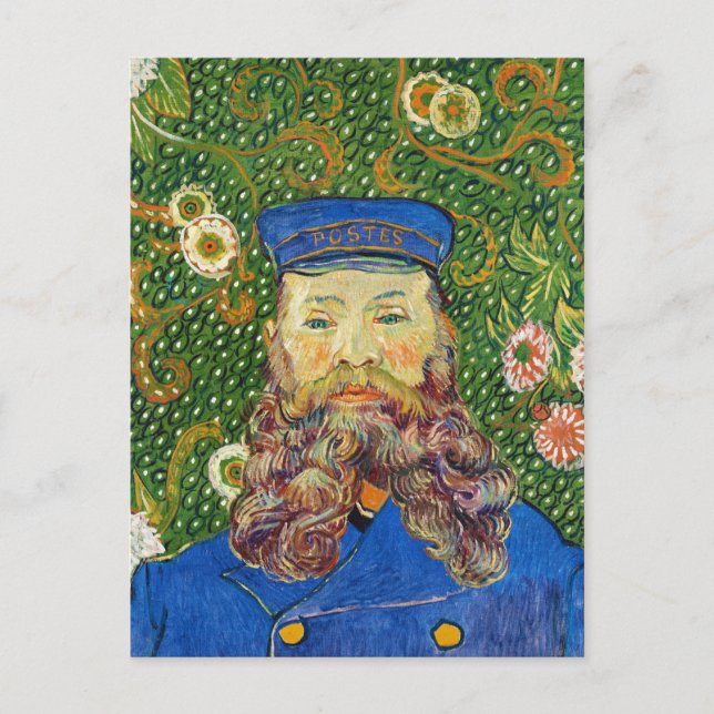 Porträtt i Postman Joseph Rouli Van gogh vinc Vykort (Framsida)