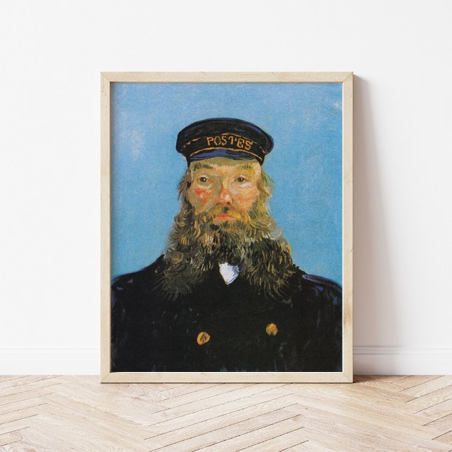 Porträtt i Postman Roulin | Vincent Van Gogh Poster (Skapare uppladdad)