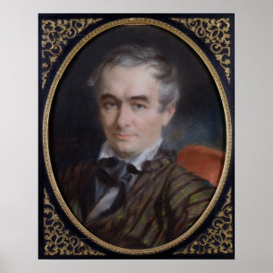 Porträtt i Prosper Merimee 1853 Poster
