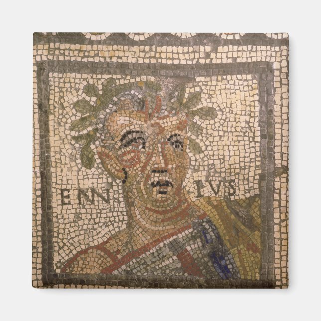Porträtt i Quintus Ennius Magnet (Framsidan)