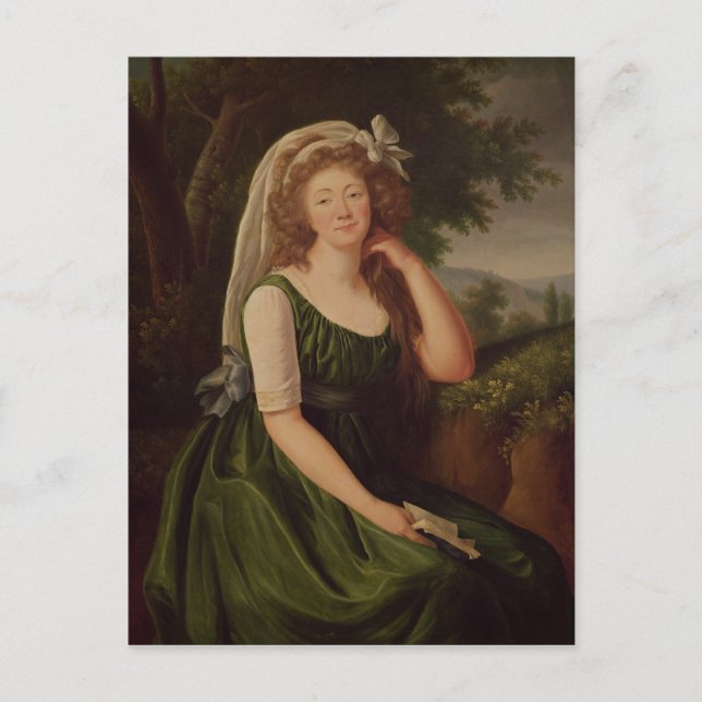 Porträtt i rådet Barry 1789 Vykort (Framsida)