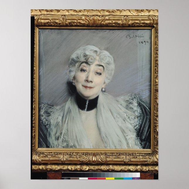 Porträtt i rådet Martel de Janville Poster (Framsidan)