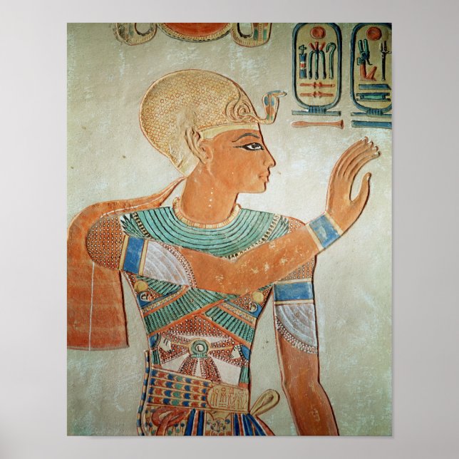 Porträtt i Ramesses III från Poster (Framsidan)