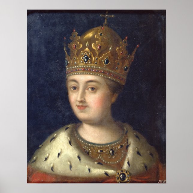 Porträtt i Regent Sophia, 1772 Poster (Framsidan)