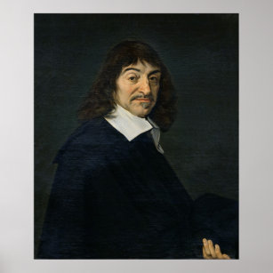 Porträtt i Rene Descartes c.1649 Poster