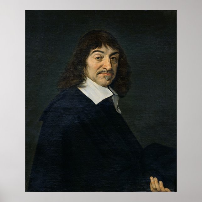 Porträtt i Rene Descartes c.1649 Poster (Framsidan)
