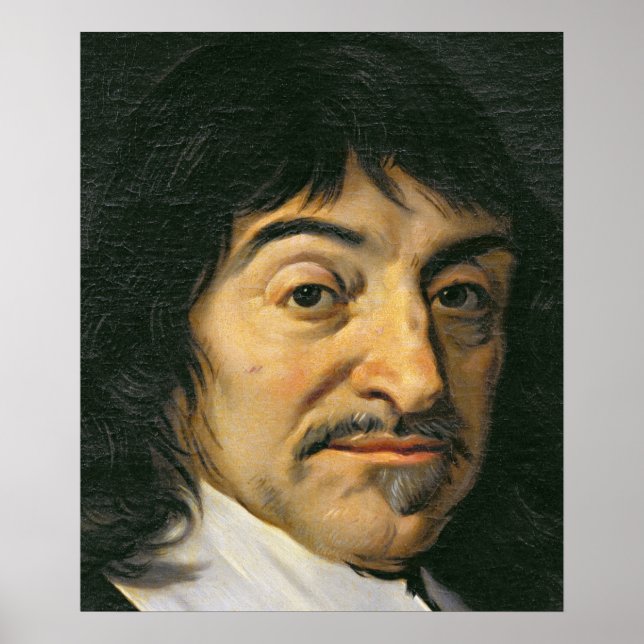 Porträtt i Rene Descartes c.1649 Poster (Framsidan)