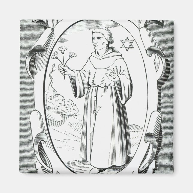 Porträtt i Roger Bacon Magnet (Framsidan)