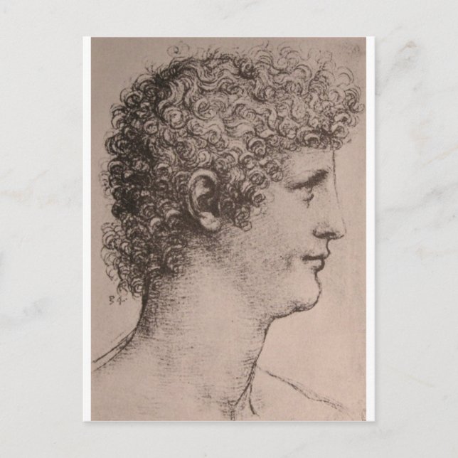 Porträtt i Salai Vykort (Framsida)