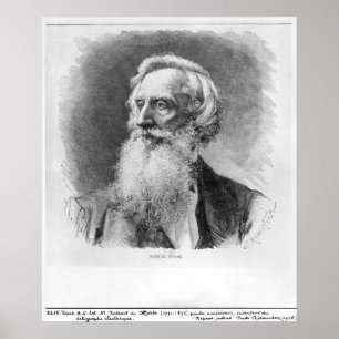 Porträtt i Samuel Morse Poster