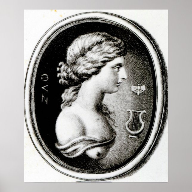 Porträtt i Sappho Poster (Framsidan)