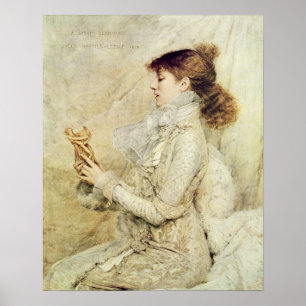 Porträtt i Sarah Bernhardt Poster