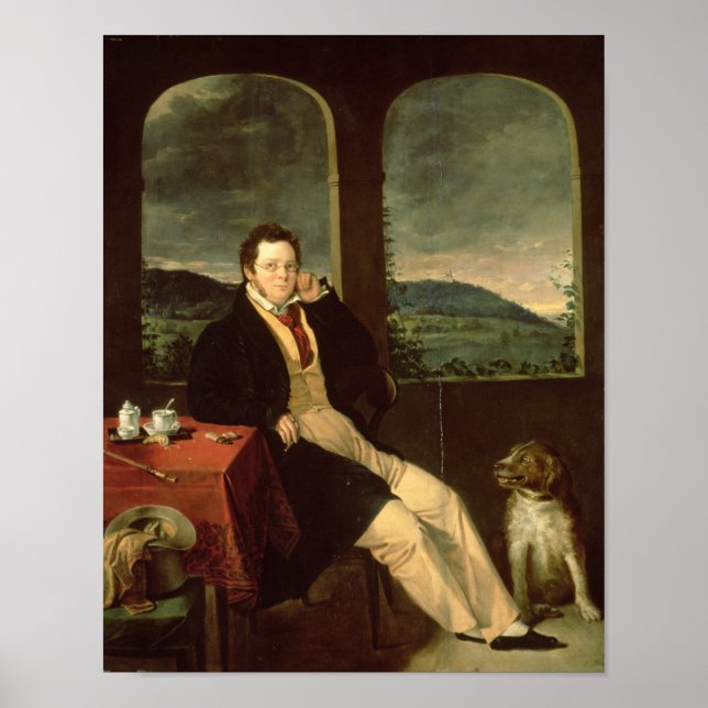 Porträtt i Schubert Poster (Framsidan)