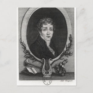 Porträtt i Sebastian-Roch Nicolas Vykort