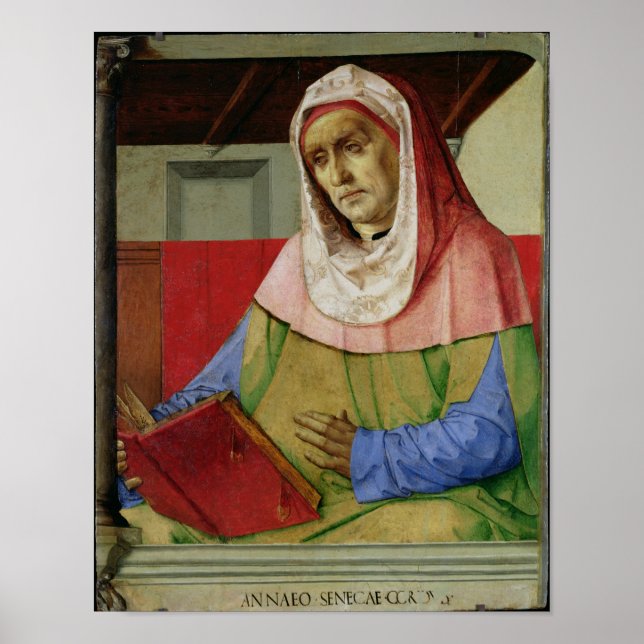 Porträtt i Seneca c.1475 Poster (Framsidan)