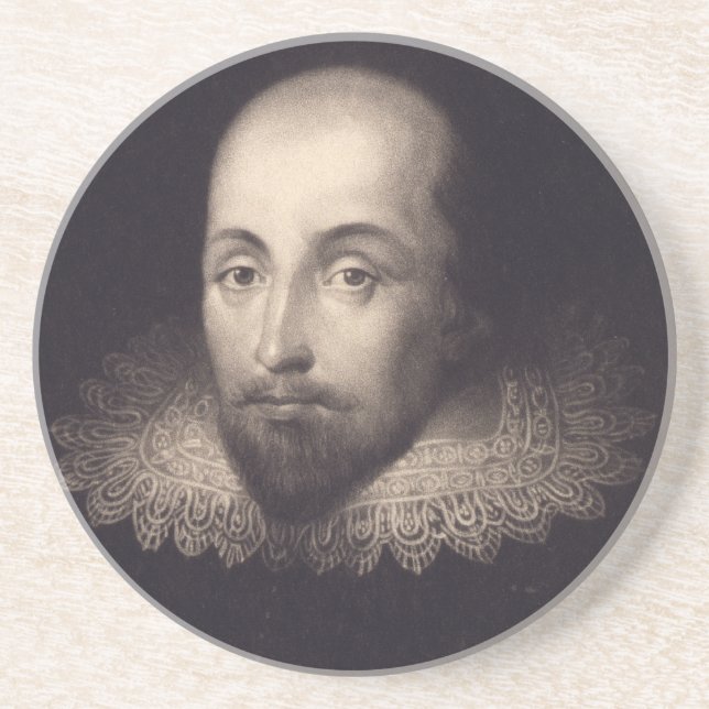 "Porträtt i Shakespeare" underlägg (Framsidan)