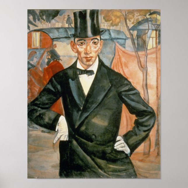 Porträtt i Sherling Poster (Framsidan)