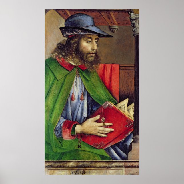 Porträtt i Solon c.1475 Poster (Framsidan)