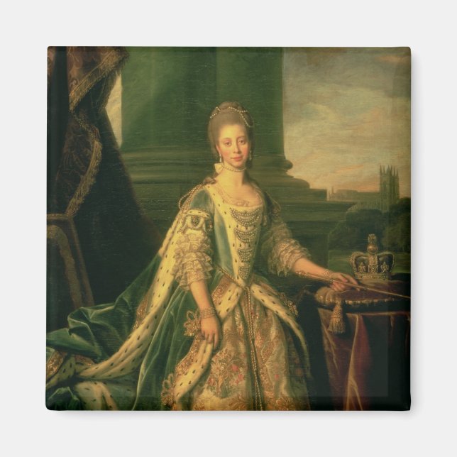 Porträtt i Sophie Charlotte Magnet (Framsidan)