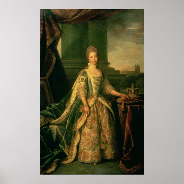 Porträtt i Sophie Charlotte Poster (Framsidan)