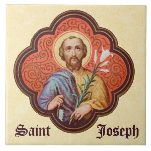 Porträtt i St. Joseph i oktobil (TF 02) Kakelplatta