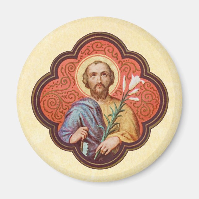 Porträtt i St. Joseph i oktobil (TF 02) Magnet (Framsidan)