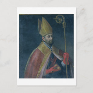 Porträtt i St. Nicholas, 1700 (olja på arbetsyta) Vykort