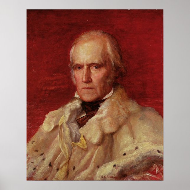 Porträtt i Stratford Canning Poster (Framsidan)