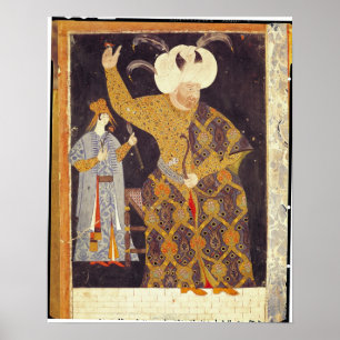Porträtt i Sultan Selim II Poster
