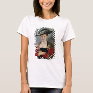 Porträtt i Susanna Lunden (?) (Le Chapeau de Pail T-shirt