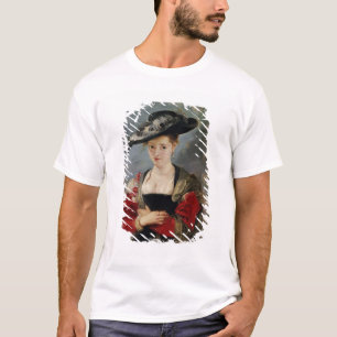 Porträtt i Susanna Lunden (?) (Le Chapeau de Pail Tee