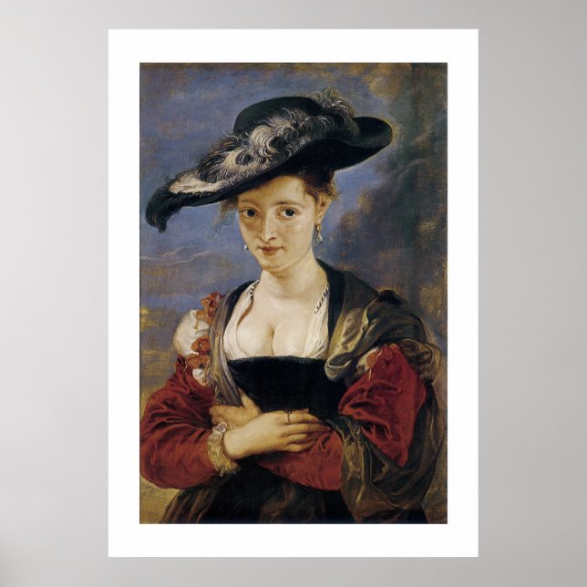Porträtt i Suzanne Fourment Poster (Framsidan)