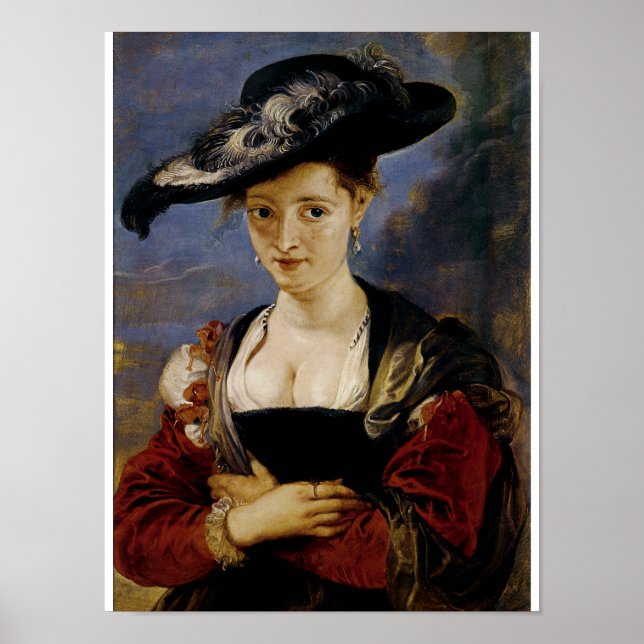 Porträtt i Suzanne Fourment Poster (Framsidan)