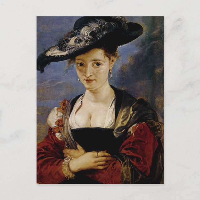 Porträtt i Suzanne Fourment Vykort (Framsida)