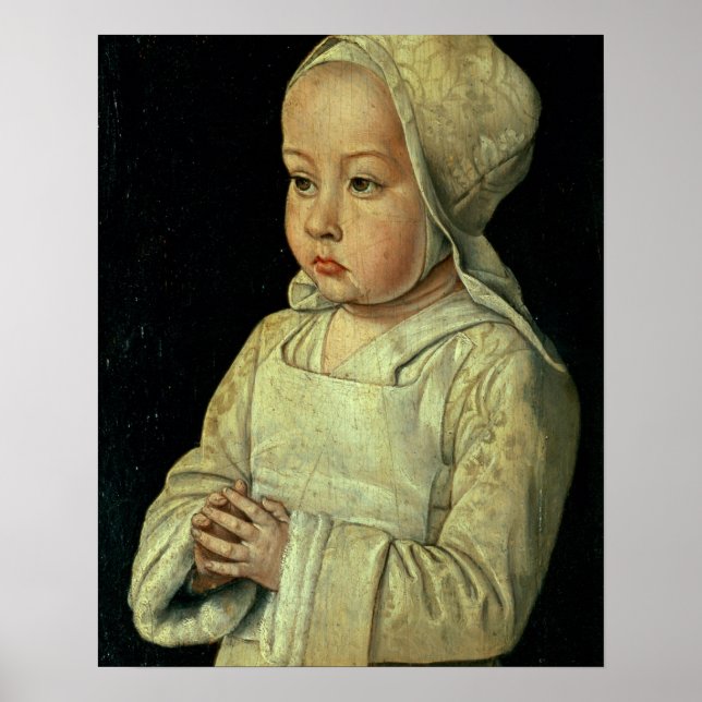 Porträtt i Suzanne of Bourbon (1491-1521) Poster (Framsidan)