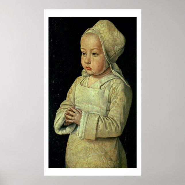 Porträtt i Suzanne of Bourbon (1491-1521) Poster (Framsidan)