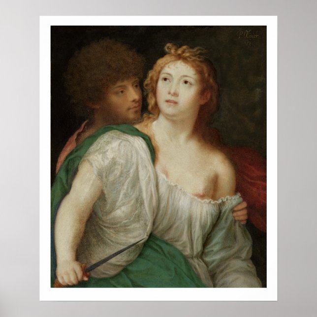 Porträtt i Tarquin och Lucretia Poster (Framsidan)