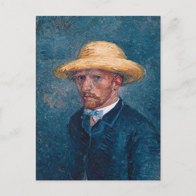 Porträtt i Theo van Gogh, Van Gogh Fine Art Vykort (Framsida)