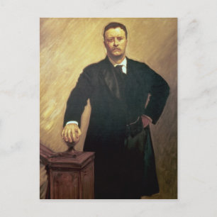 Porträtt i Theodore Roosevelt Vykort