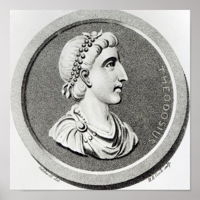 Porträtt i Theodosius Poster (Framsidan)