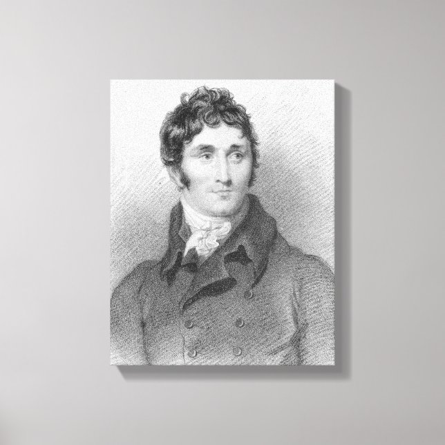Porträtt i Thomas Campbell, 1815 Canvastryck (Framsida)