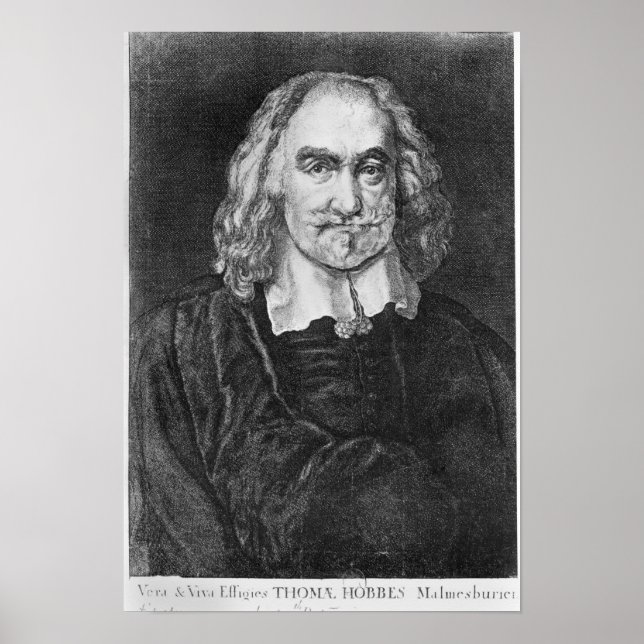 Porträtt i Thomas Hobbes Poster (Framsidan)