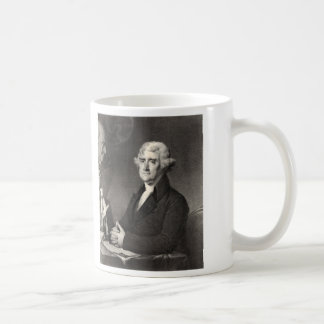 Porträtt i Thomas Jefferson Kaffemugg