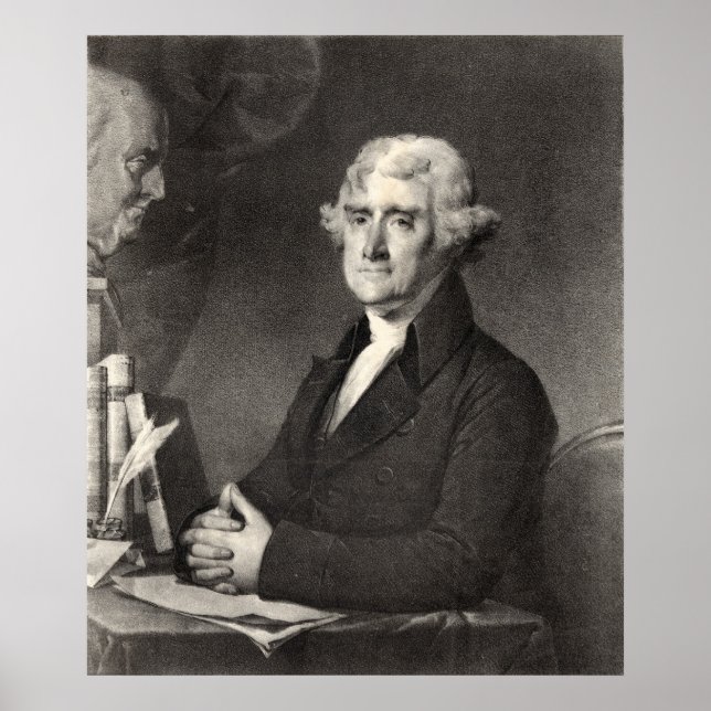 Porträtt i Thomas Jefferson Poster (Framsidan)