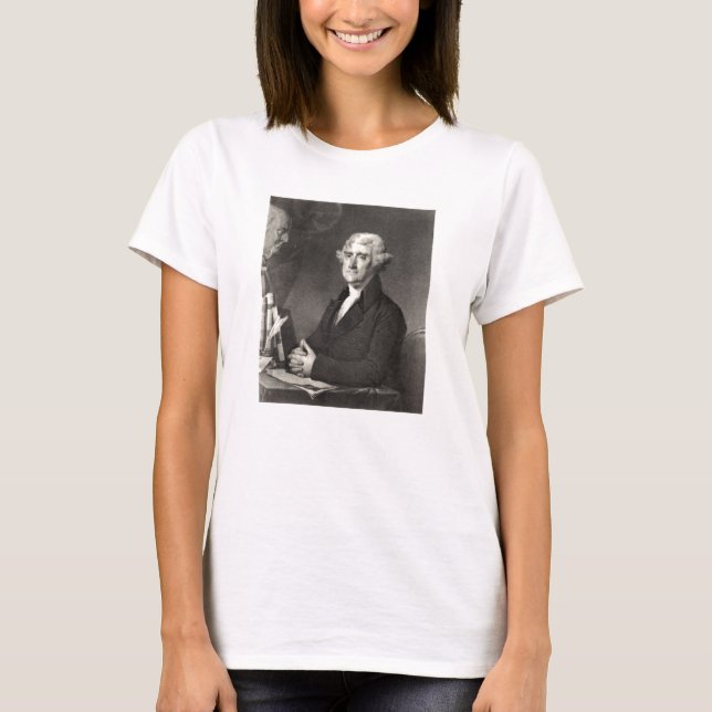 Porträtt i Thomas Jefferson Tee (Framsida)